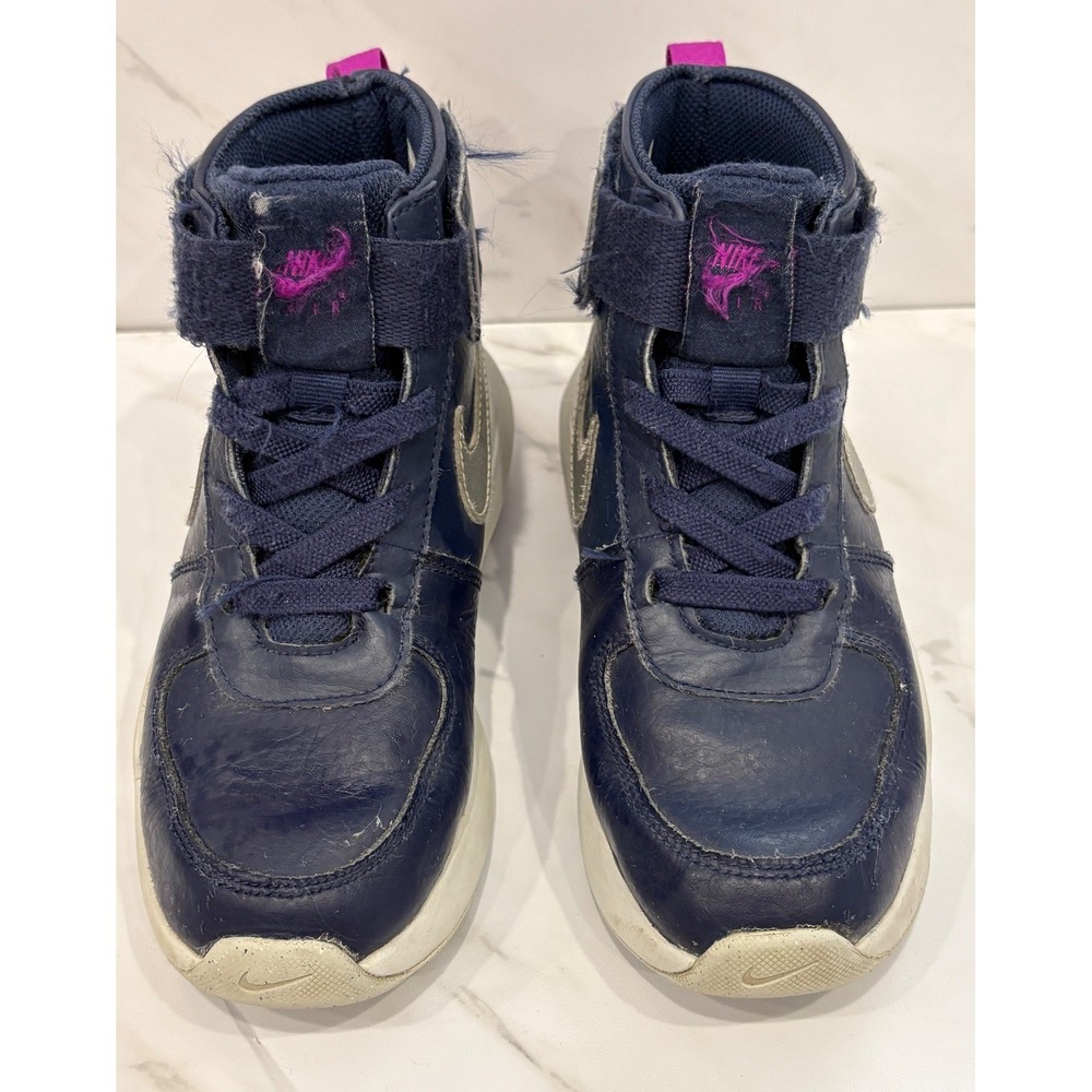 Nike Air Max Goaterra 2.0 PS hiking boots Kids Size 2Y Navy Sneakers - Picture 2 of 6